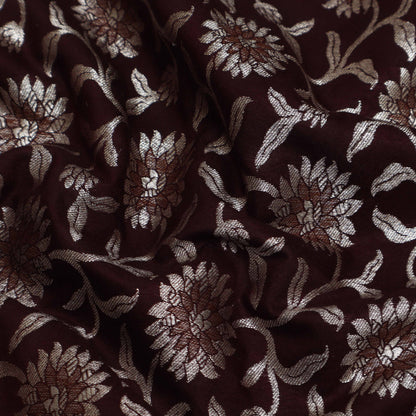 Brown Color Brocade Fabric