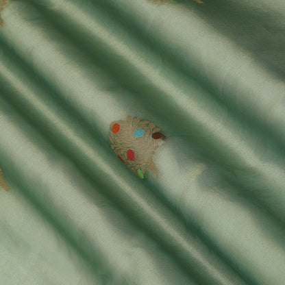 Pure Tissue Meena Brocade Lightweight Fabric