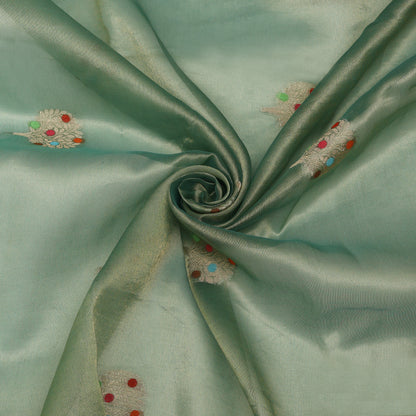 Pure Tissue Meena Brocade Lightweight Fabric