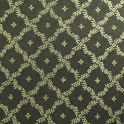 Grey Color Brocade Fabric