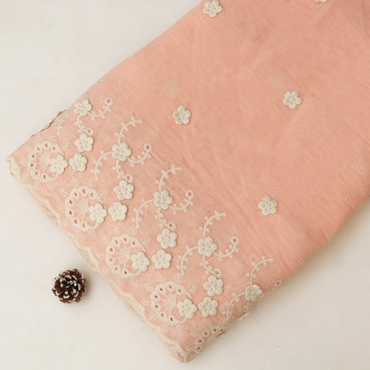 Chanderi Embroidery Fabric