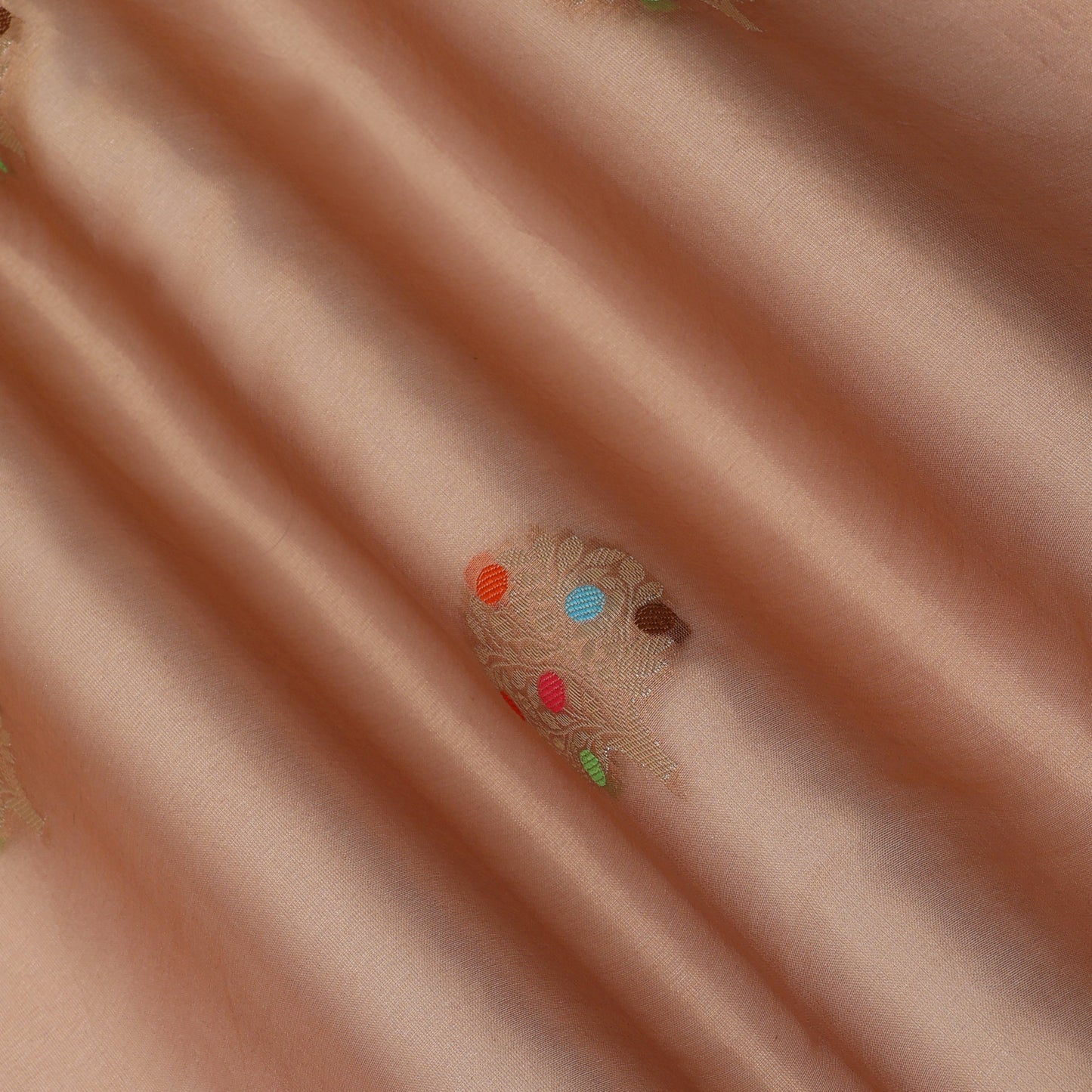 Pure Tissue Meena Brocade Lightweight Fabric