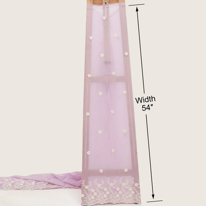 Chanderi Embroidery Fabric