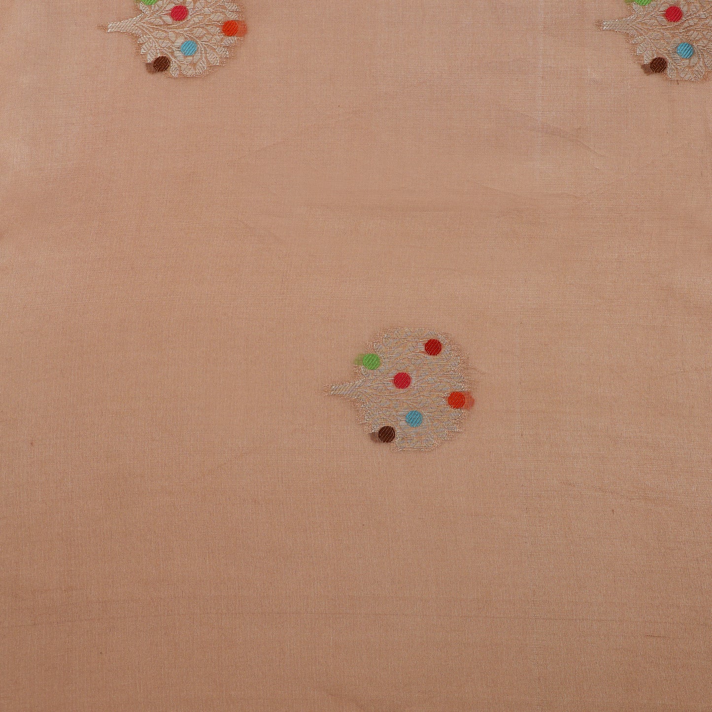 Pure Tissue Meena Brocade Lightweight Fabric