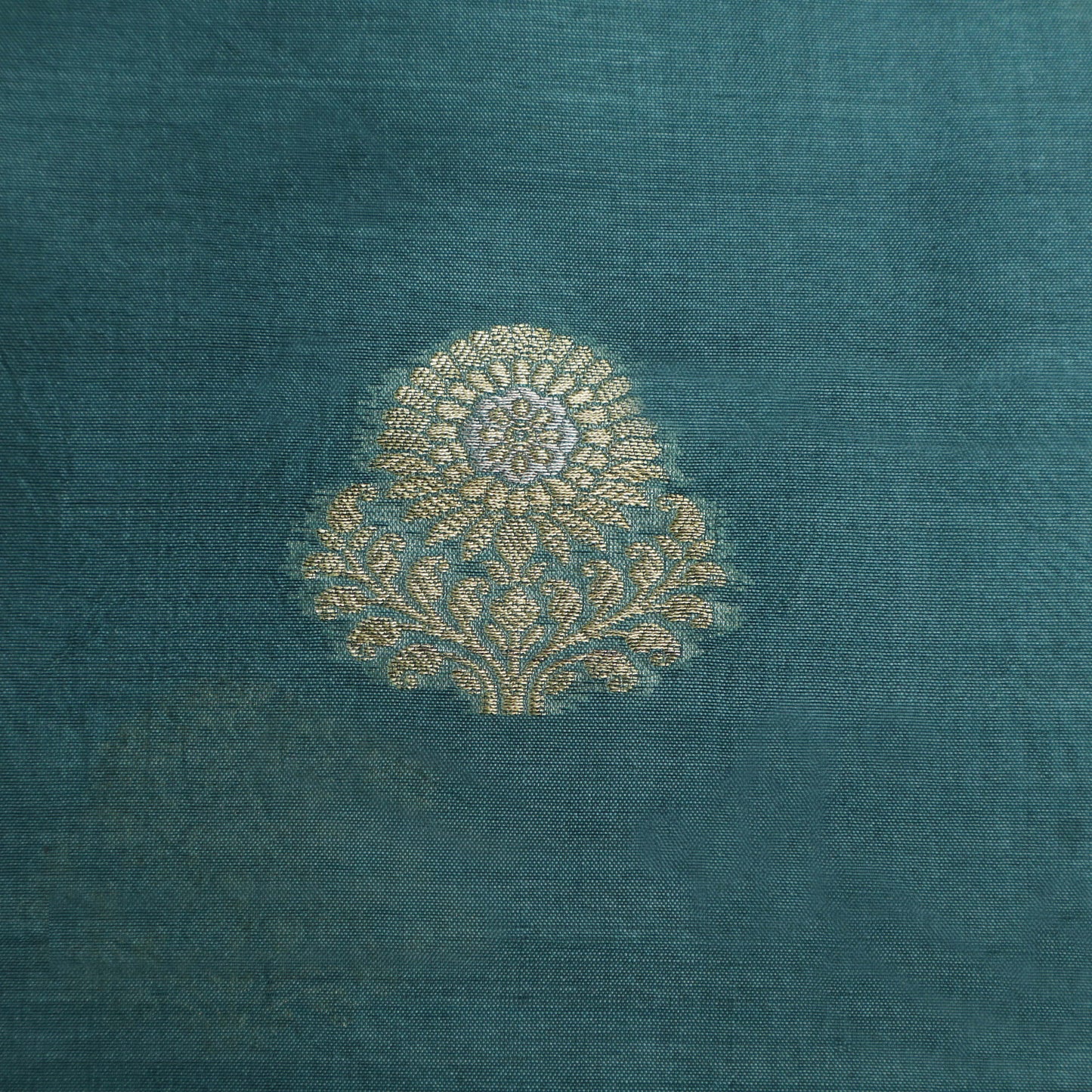 Blue Color Brocade Fabric