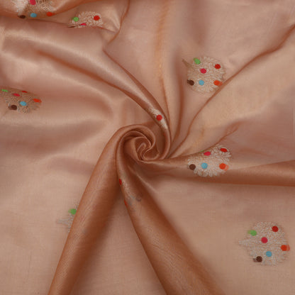 Pure Tissue Meena Brocade Lightweight Fabric
