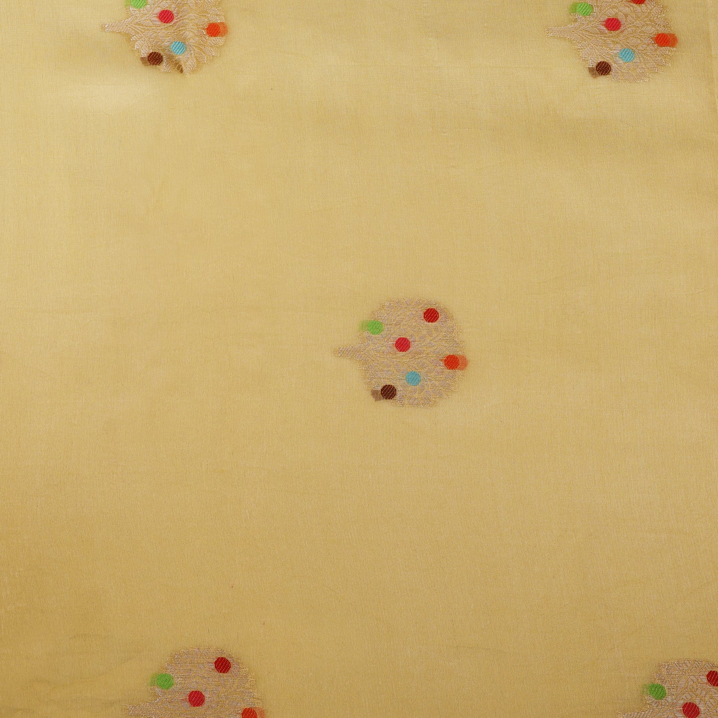 Pure Tissue Meena Brocade Lightweight Fabric