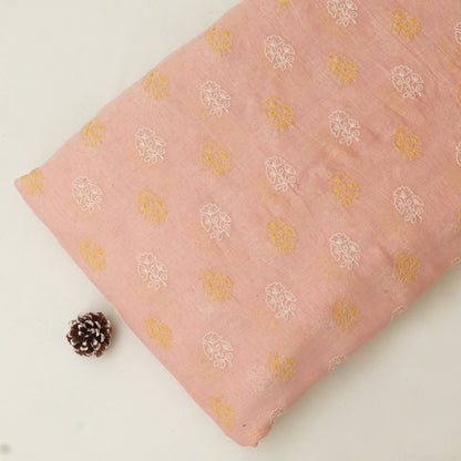 Chanderi Embroidery Fabric