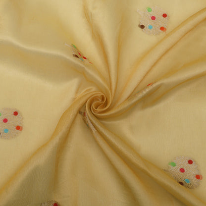 Pure Tissue Meena Brocade Lightweight Fabric
