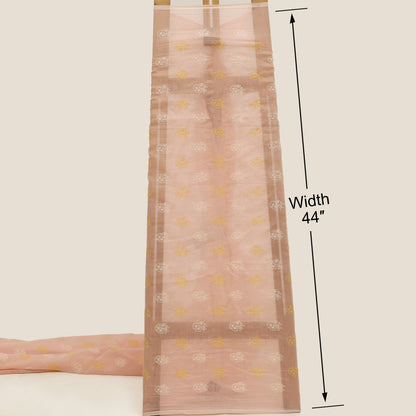 Chanderi Embroidery Fabric