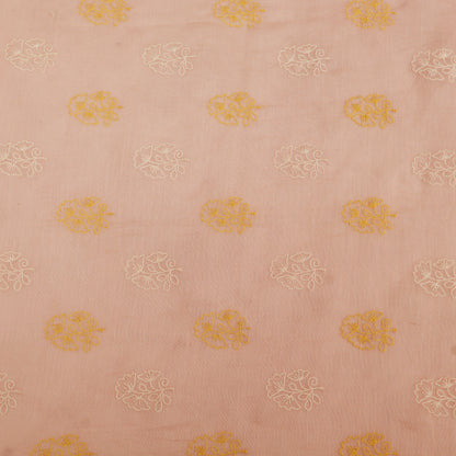 Chanderi Embroidery Fabric