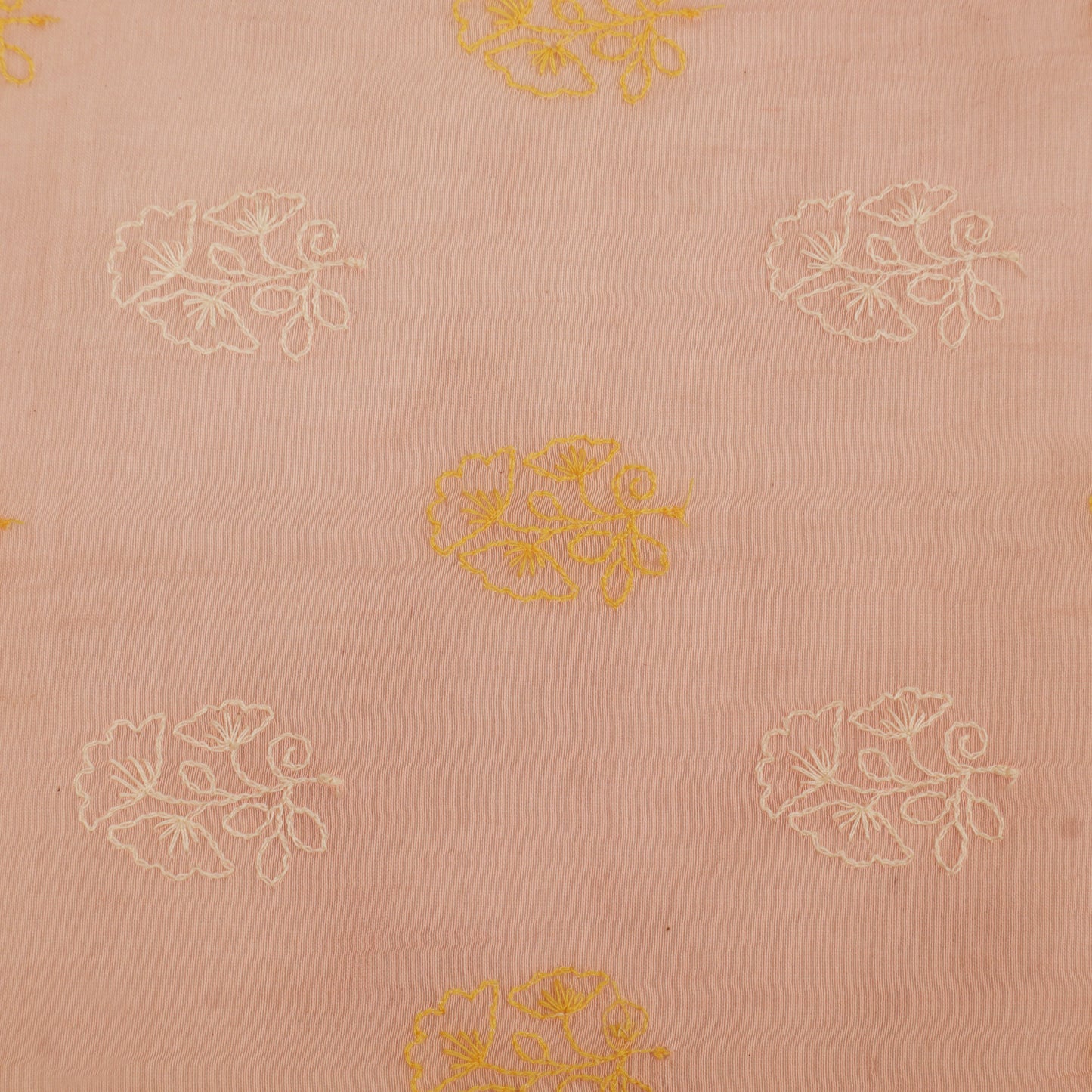 Chanderi Embroidery Fabric