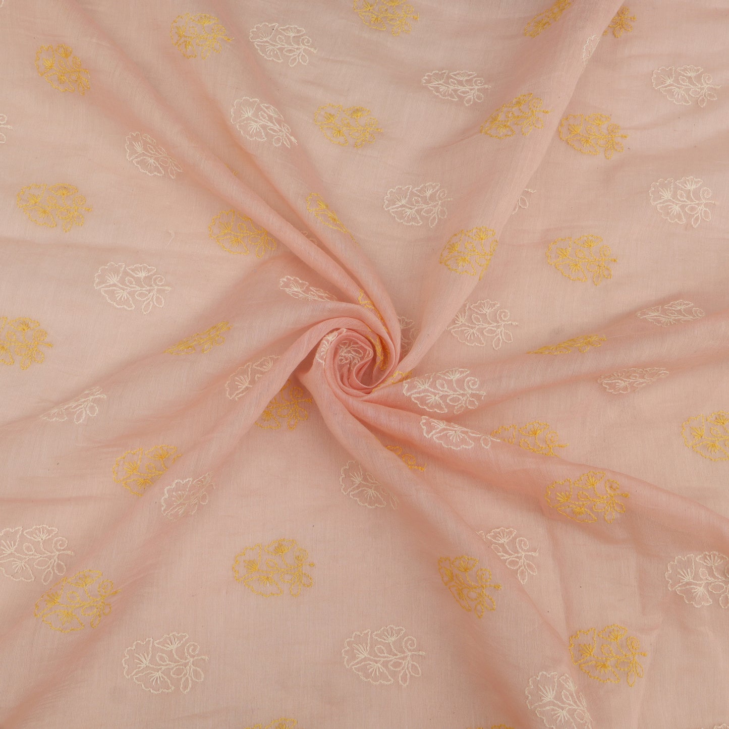 Chanderi Embroidery Fabric