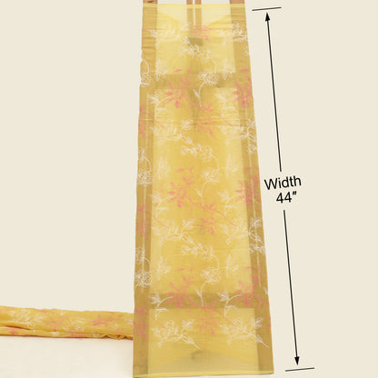 Chanderi Embroidery Fabric