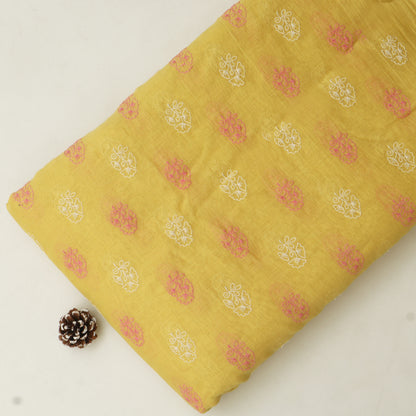 Chanderi Embroidery Fabric