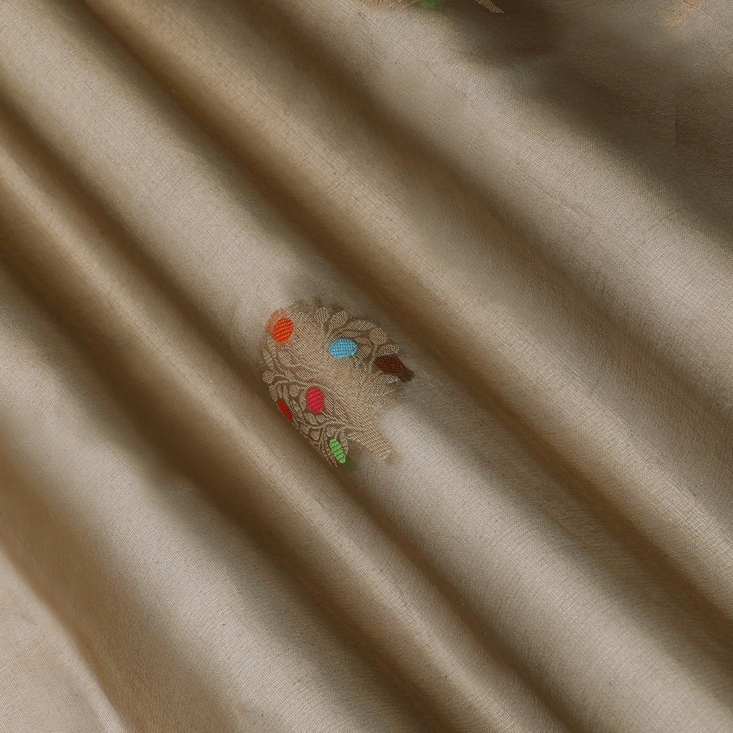 Pure Tissue Meena Brocade Lightweight Fabric