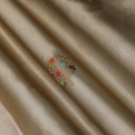 Pure Tissue Meena Brocade Lightweight Fabric