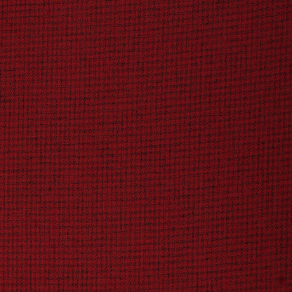 Red Color Pashmina Check Fabric