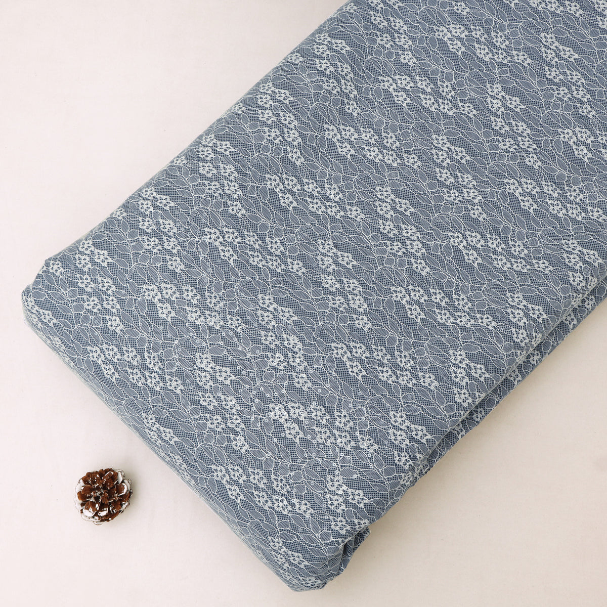Demin Embroidery Fabric