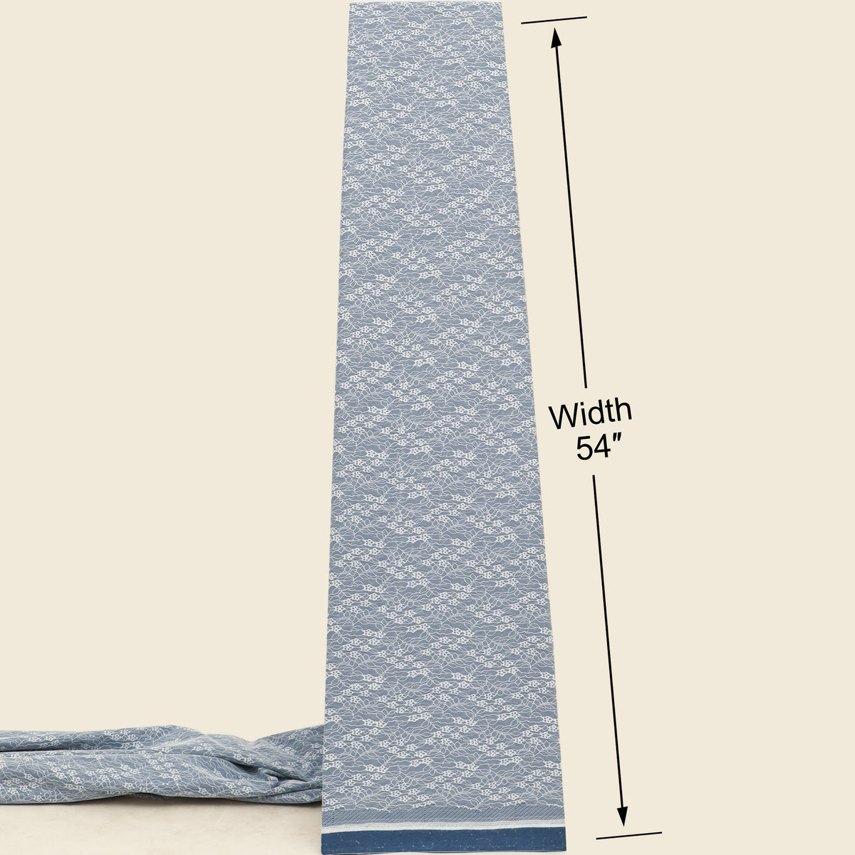 Demin Embroidery Fabric