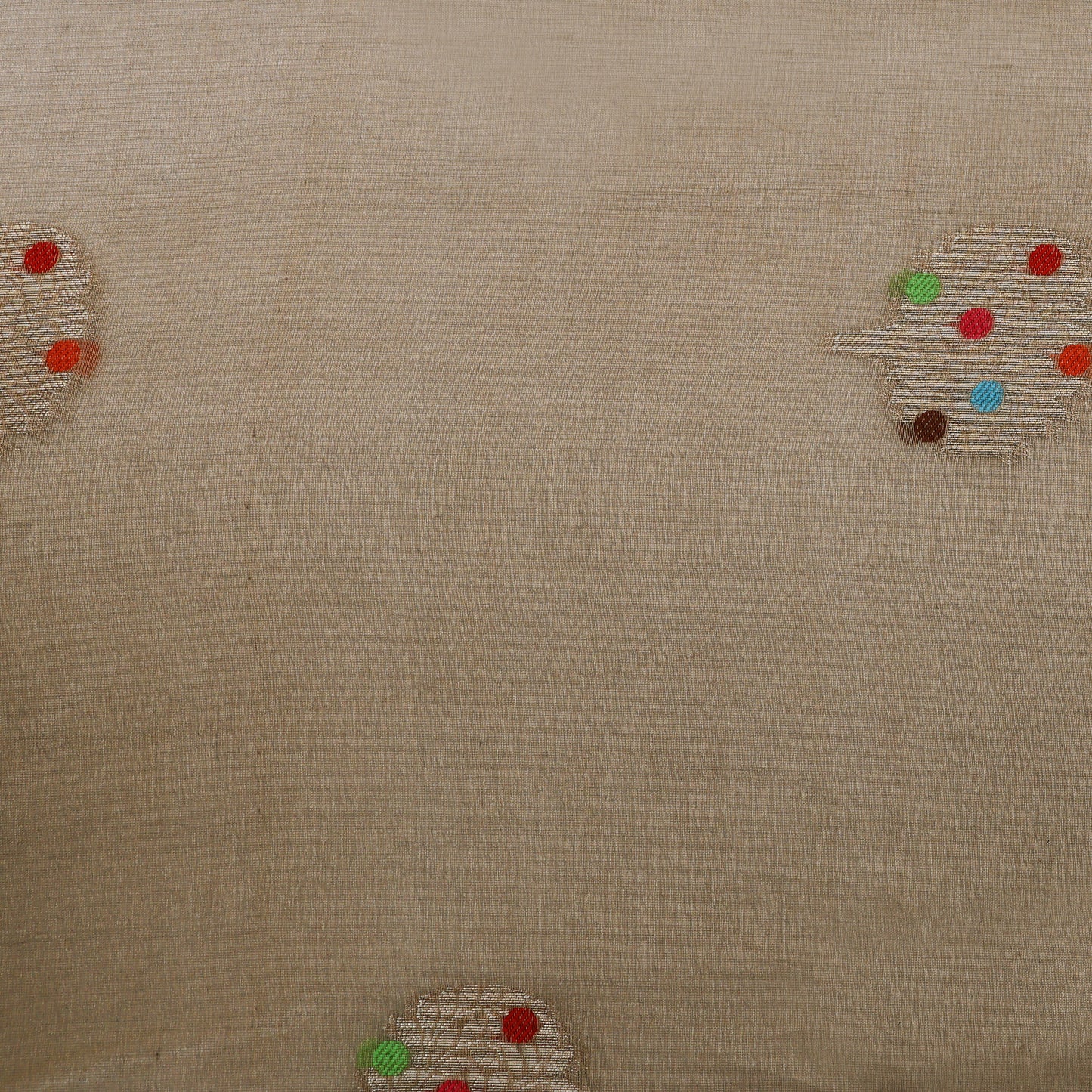 Pure Tissue Meena Brocade Lightweight Fabric