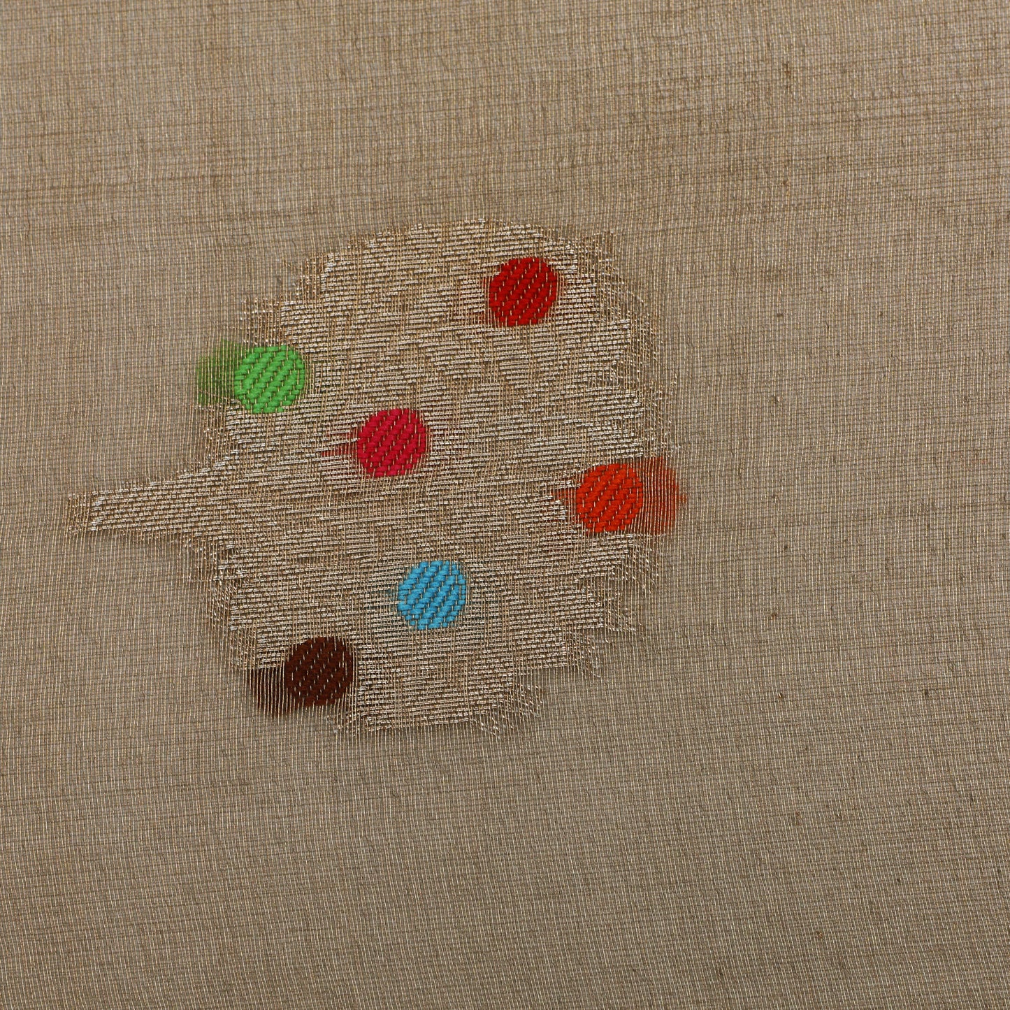 Pure Tissue Meena Brocade Lightweight Fabric