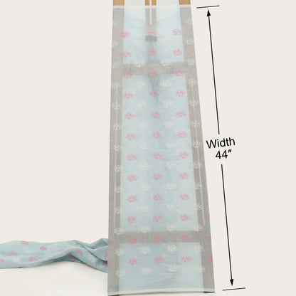 Chanderi Embroidery Fabric