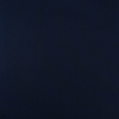 Navy Blue Color Pashmina Check Fabric