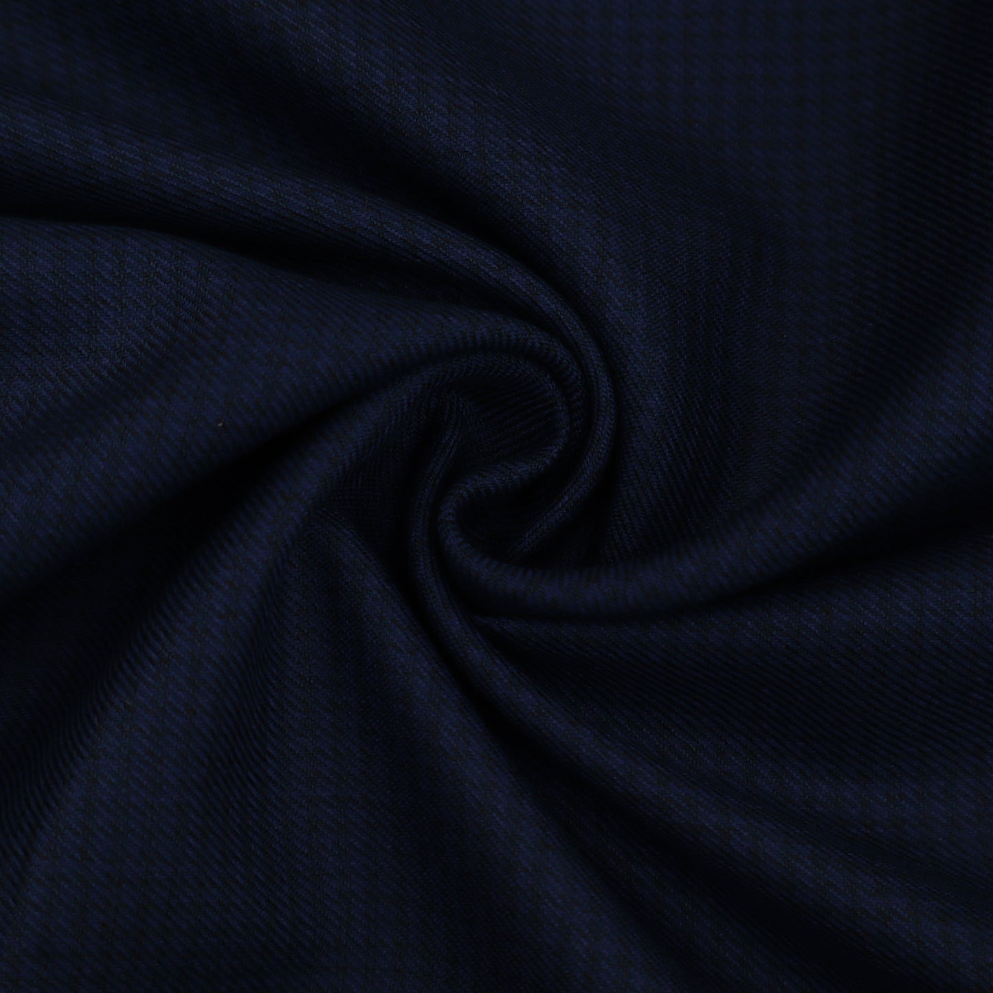 Navy Blue Color Pashmina Check Fabric