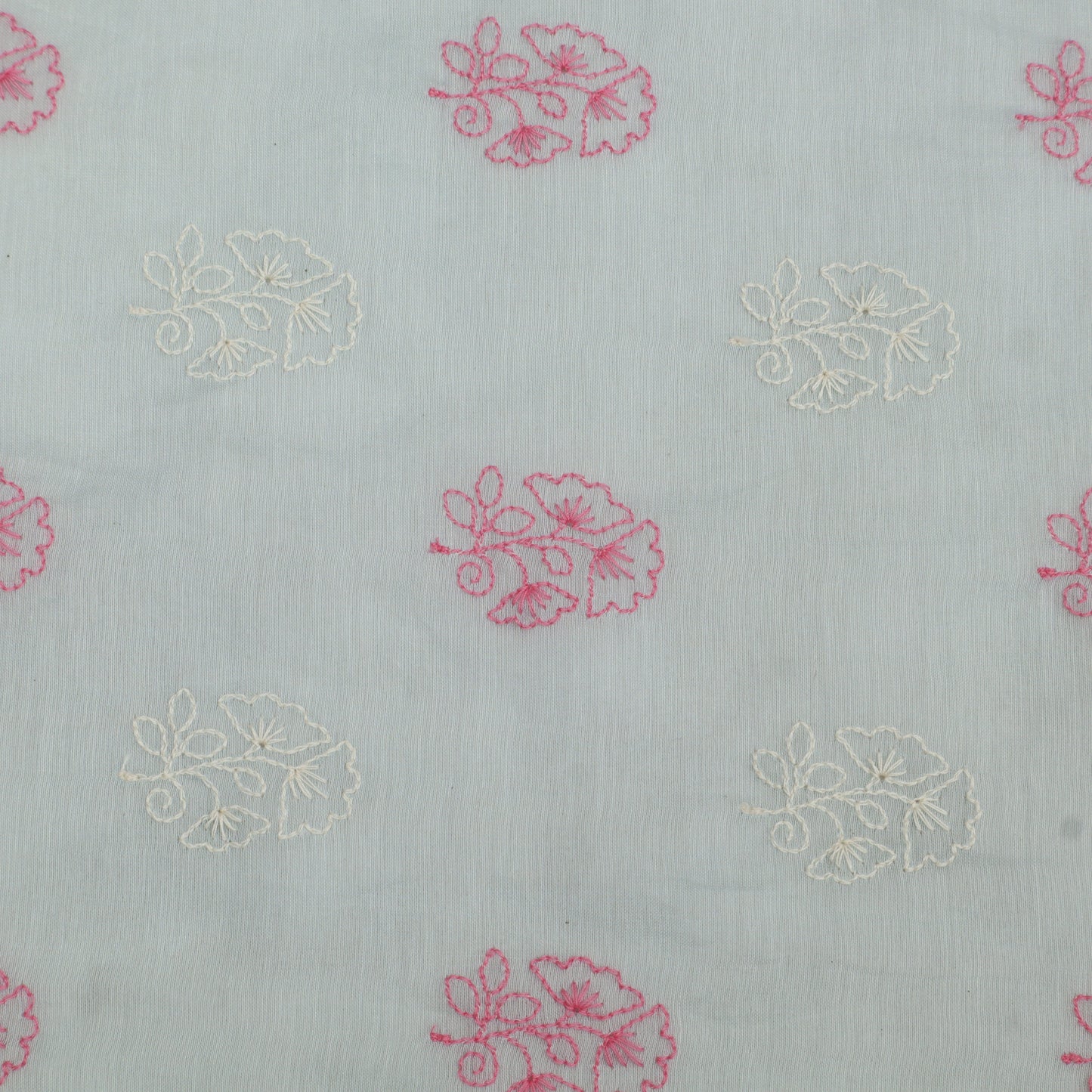 Chanderi Embroidery Fabric