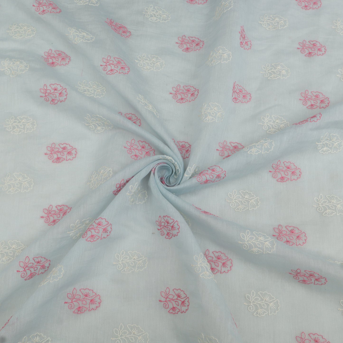 Chanderi Embroidery Fabric