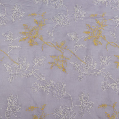 Chanderi Embroidery Fabric