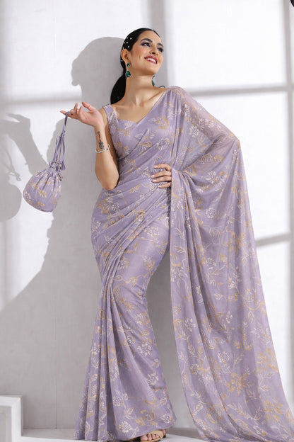 Chanderi Embroidery Fabric