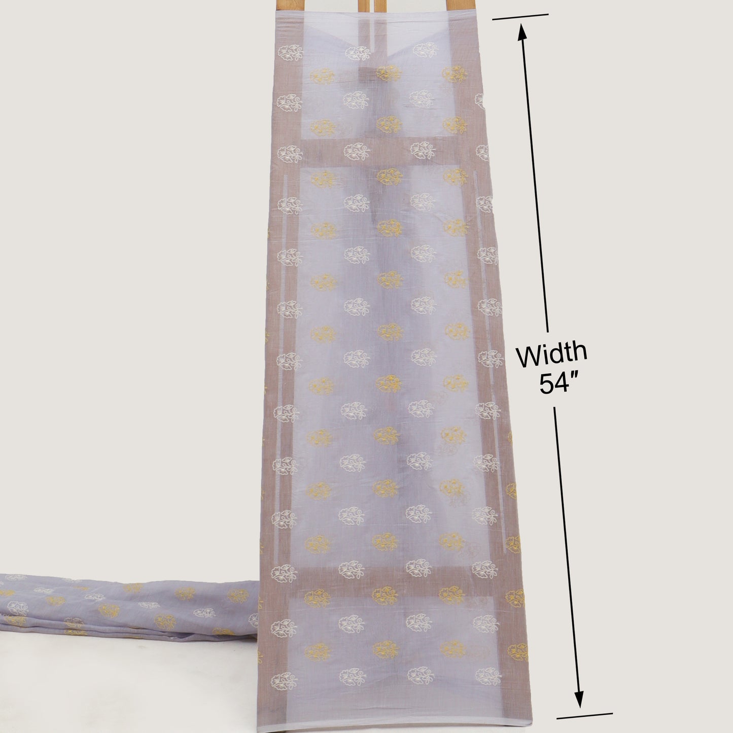 Chanderi Embroidery Fabric