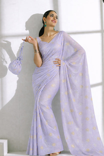 Chanderi Embroidery Fabric