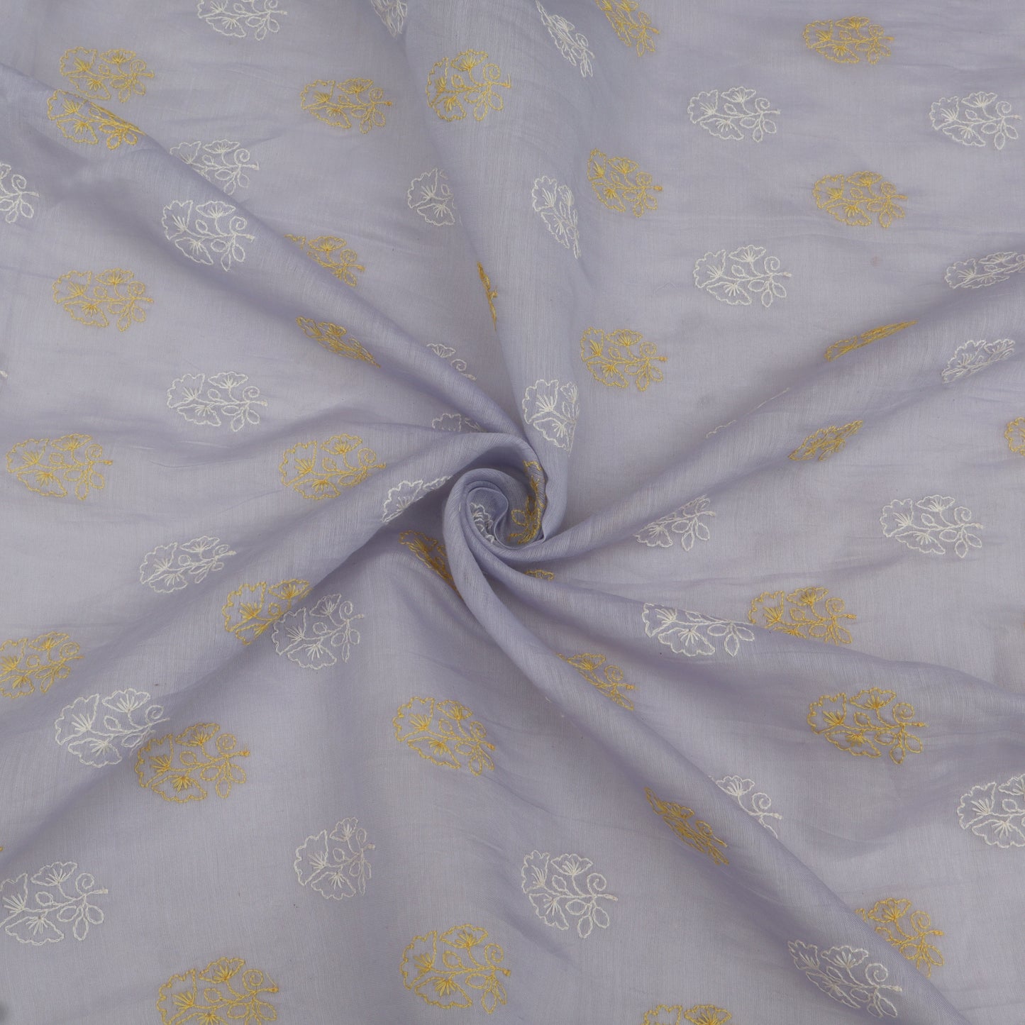 Chanderi Embroidery Fabric