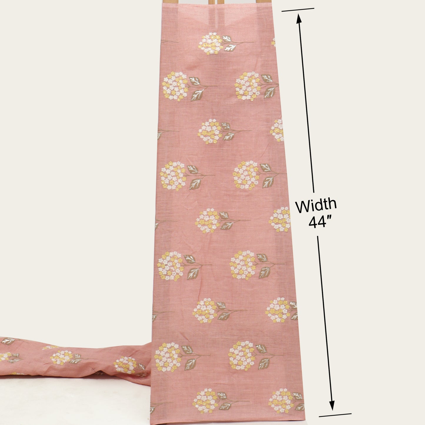 Pure Linen Embroidery Fabric