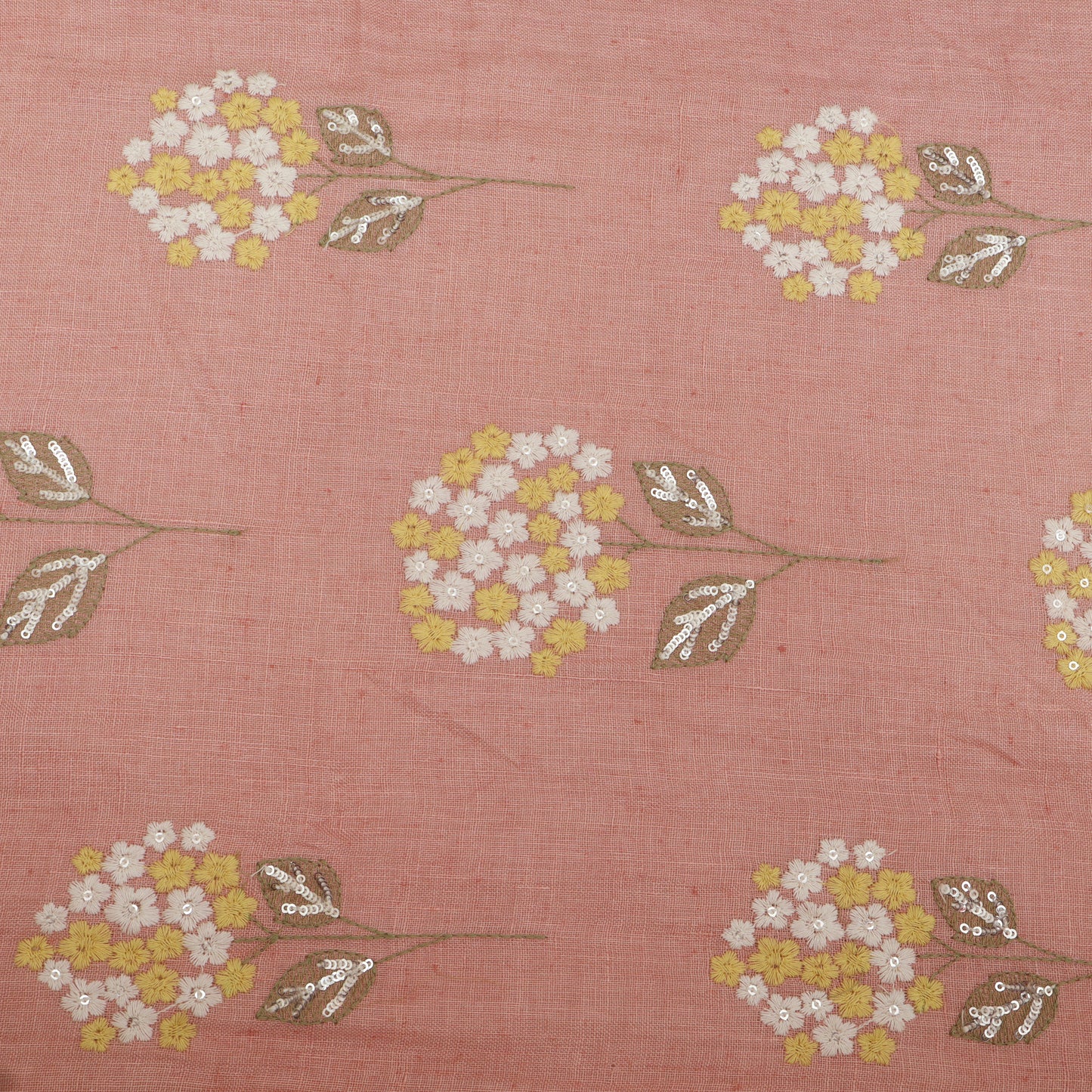Pure Linen Embroidery Fabric