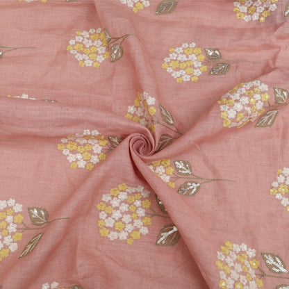 Pure Linen Embroidery Fabric
