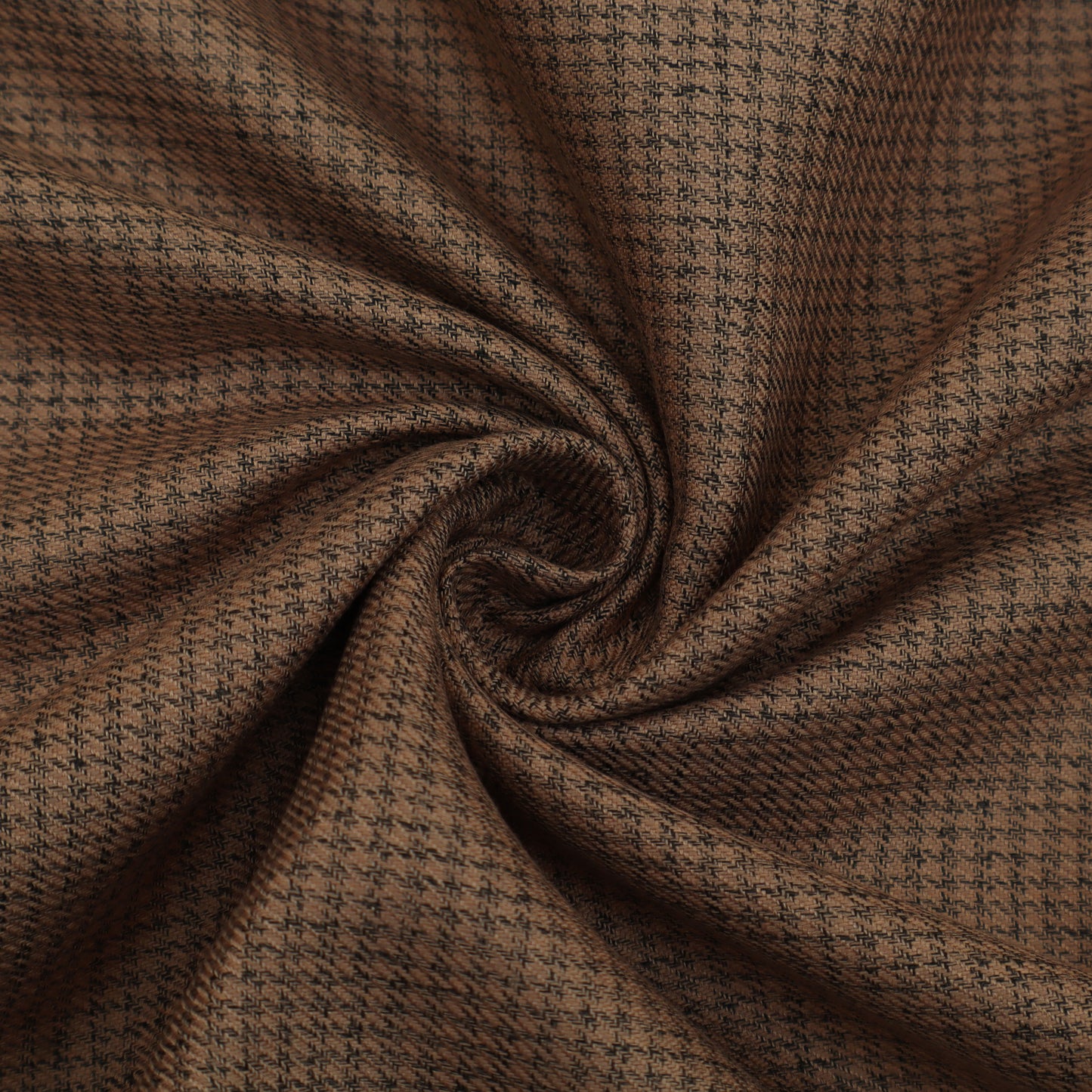 Beige Color Pashmina Check Fabric