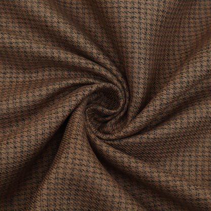 Beige Color Pashmina Check Fabric