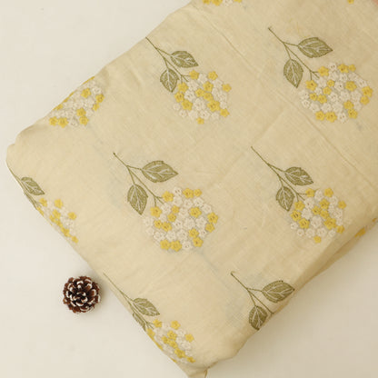 Pure Linen Embroidery Fabric