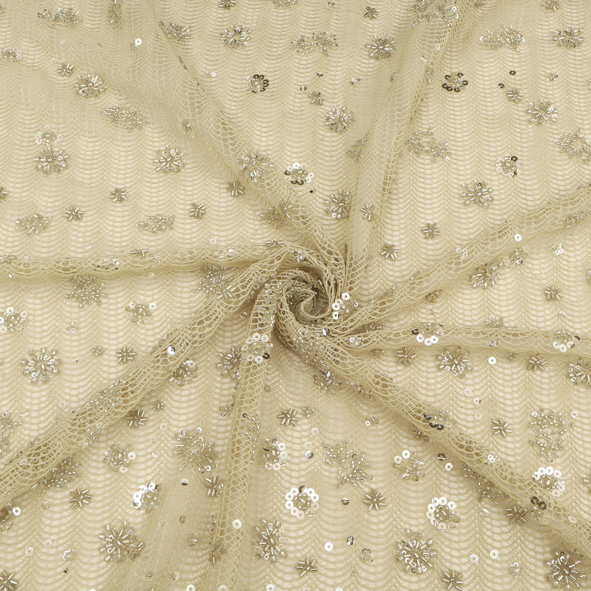 Heavy Net Embroidery Fabric