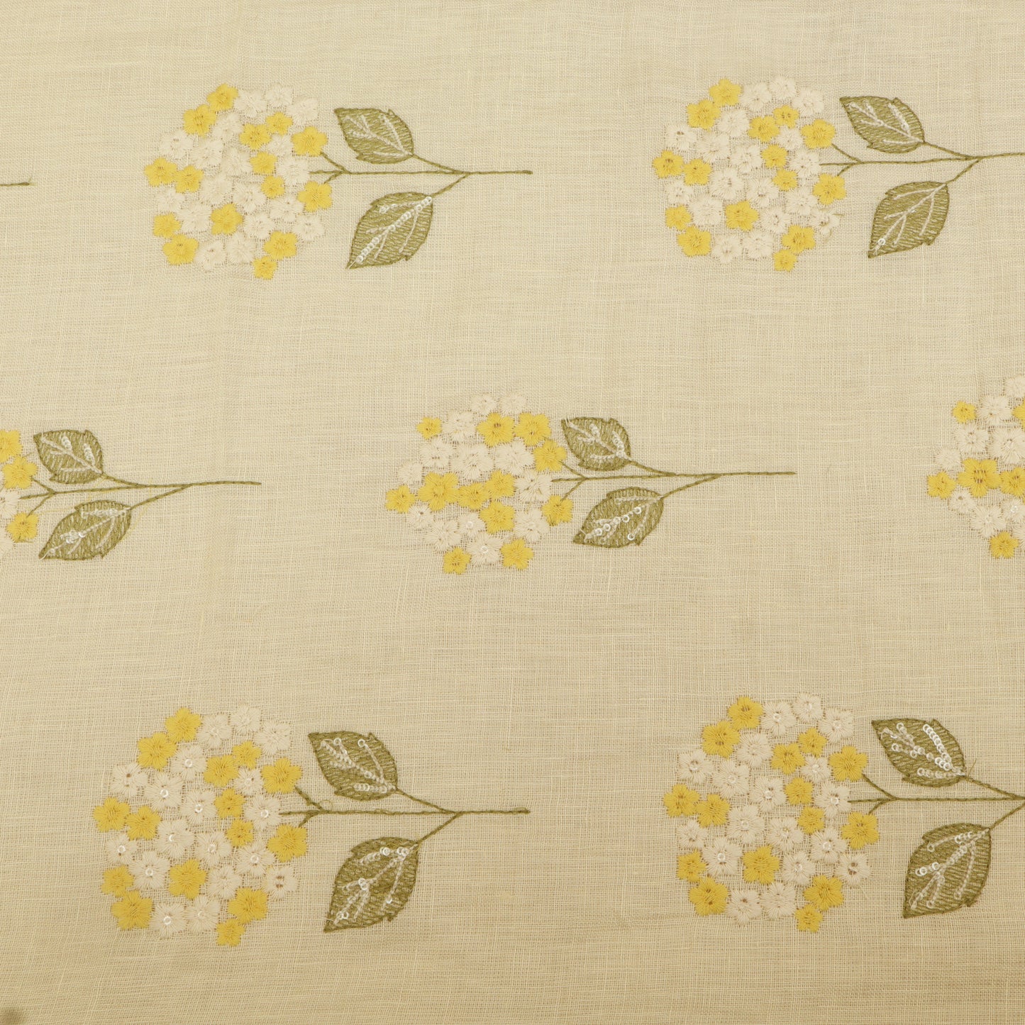 Pure Linen Embroidery Fabric