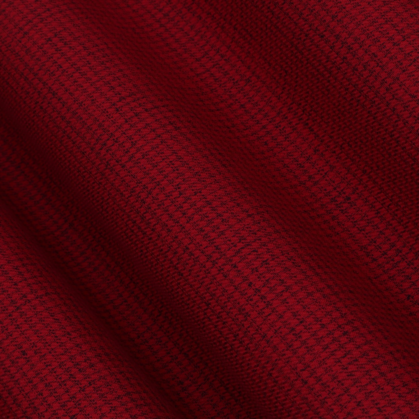 Red Color Pashmina Check Fabric