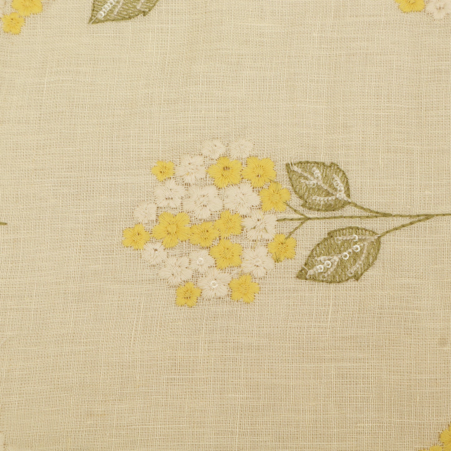 Pure Linen Embroidery Fabric
