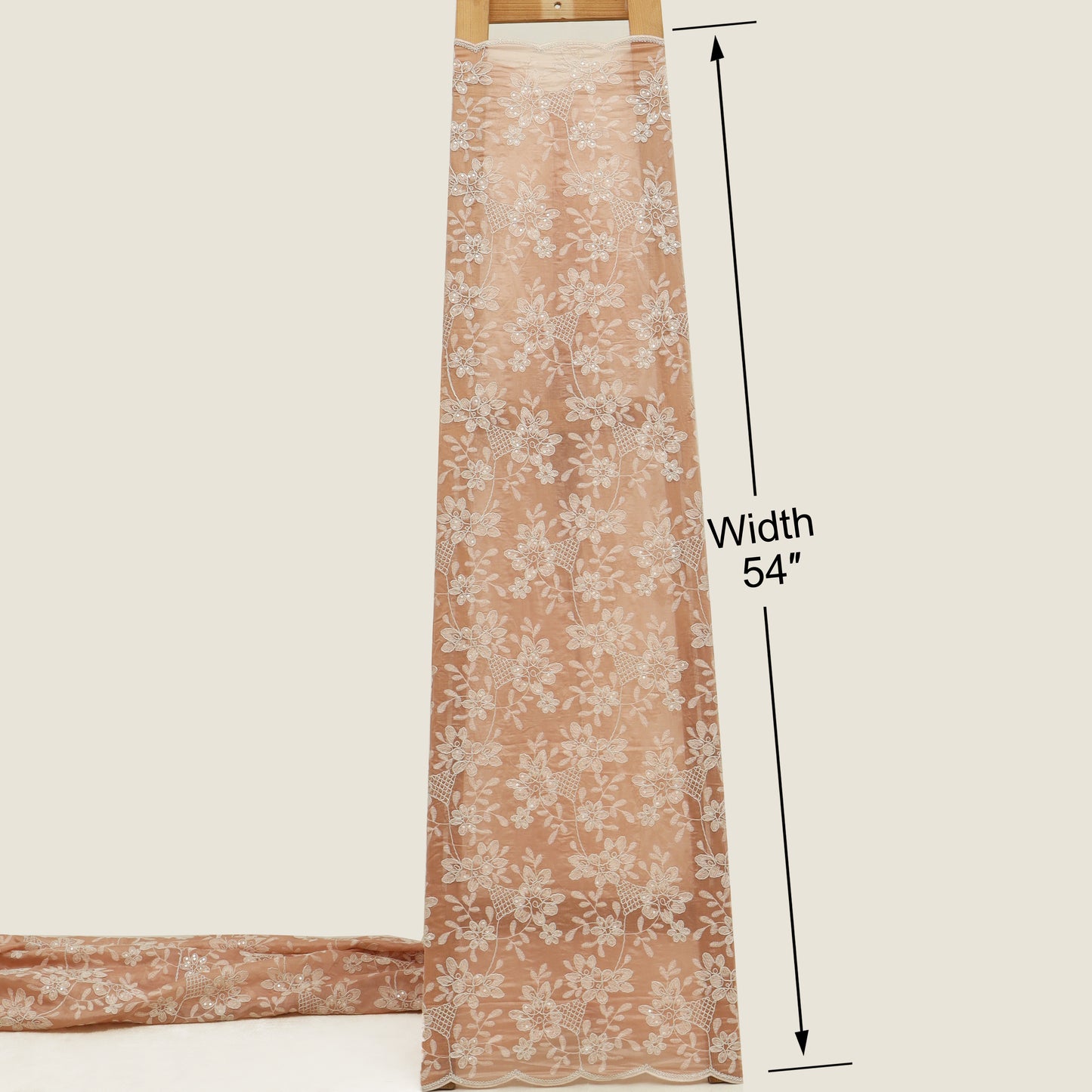 Organza Embroidery Fabric