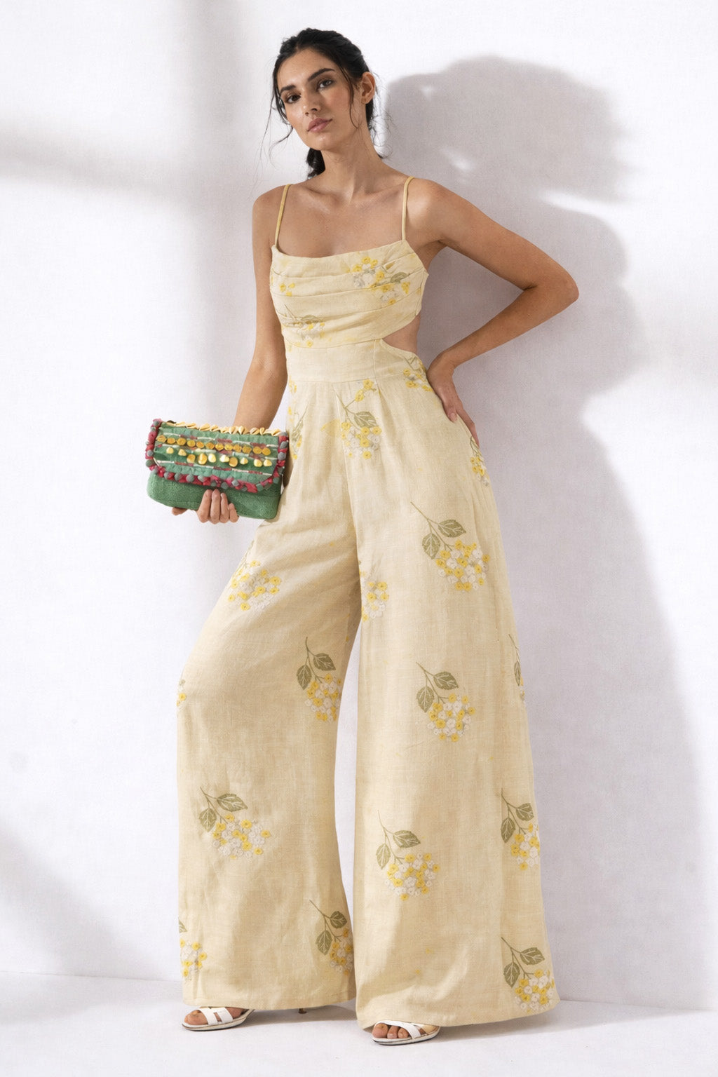 Pure Linen Embroidery Fabric