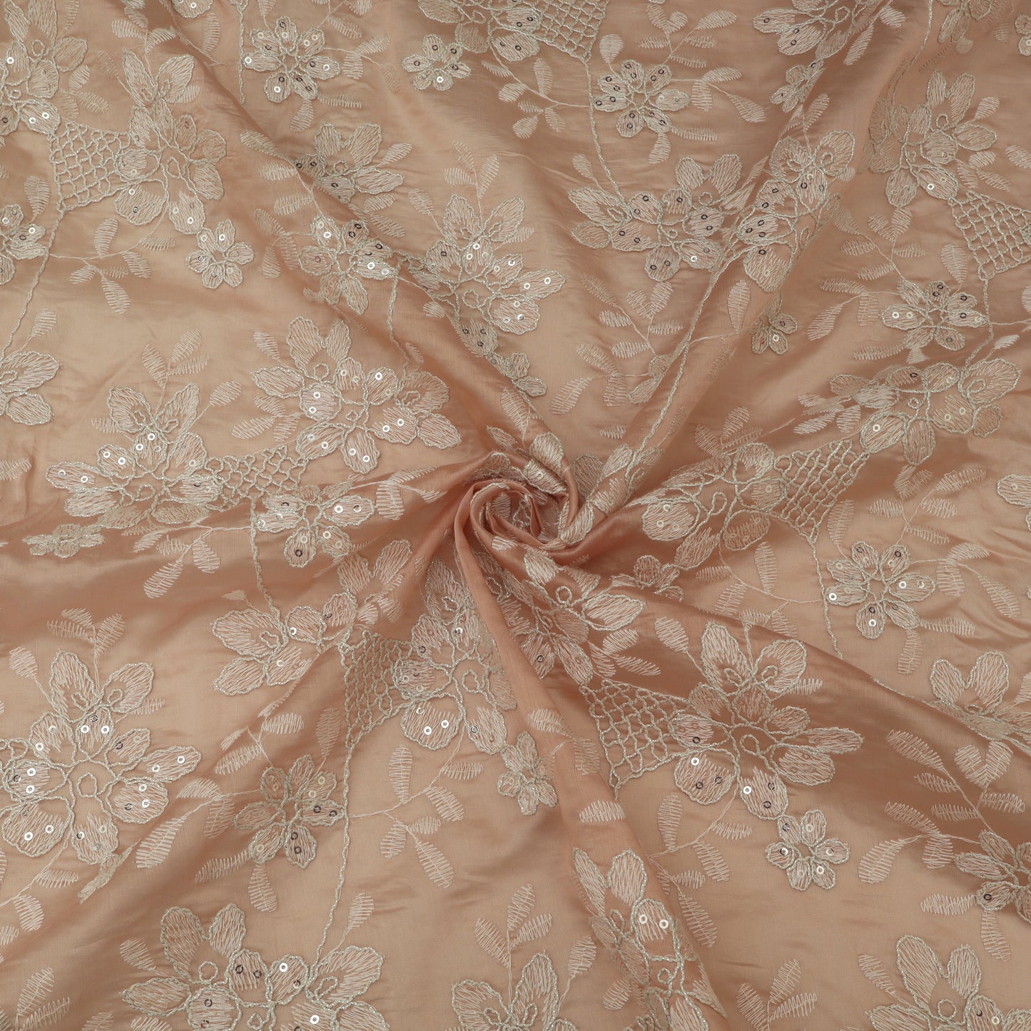 Organza Embroidery Fabric