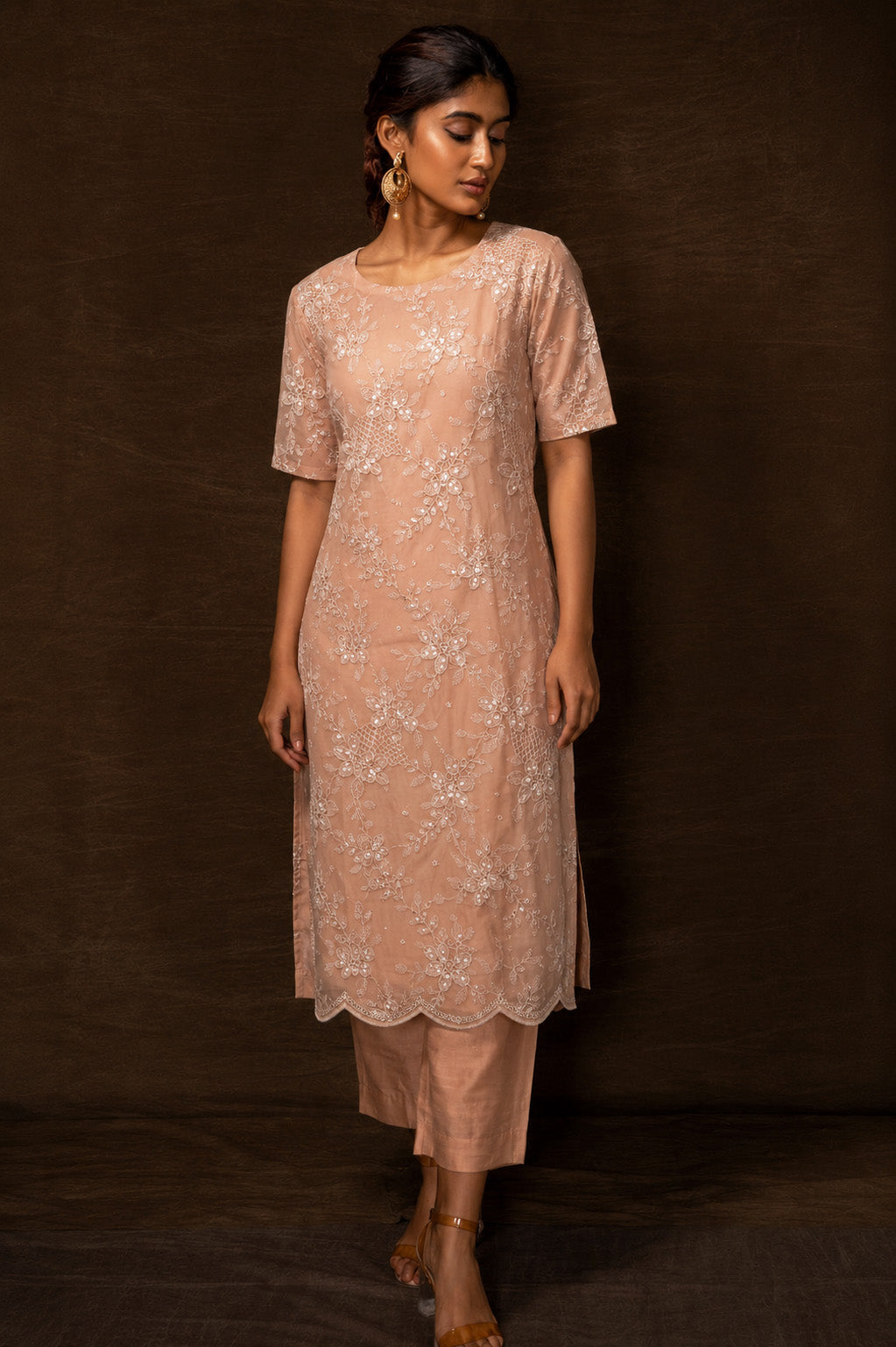 Organza Embroidery Fabric